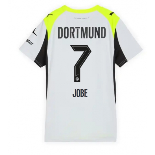 Billige Fotballdrakt Borussia Dortmund Jobe Bellingham #7 Replika Bortedrakt Dame 2025-26 Kortermet Billige Fotballdrakt Borussia Dortmund Jobe Bellingham #7 Replika Bortedrakt Dame 2025-26 Kortermet